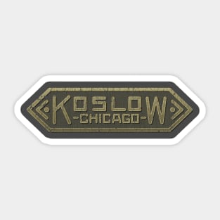 Koslow Engineering 1928 Sticker